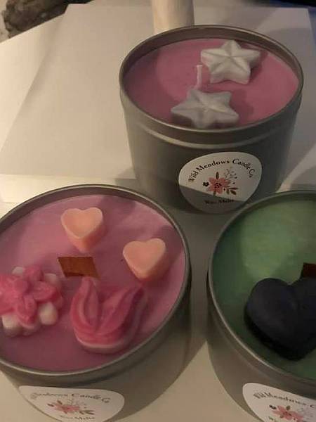 Tin Candle Melt Set£7.50 each or Two for £14.00